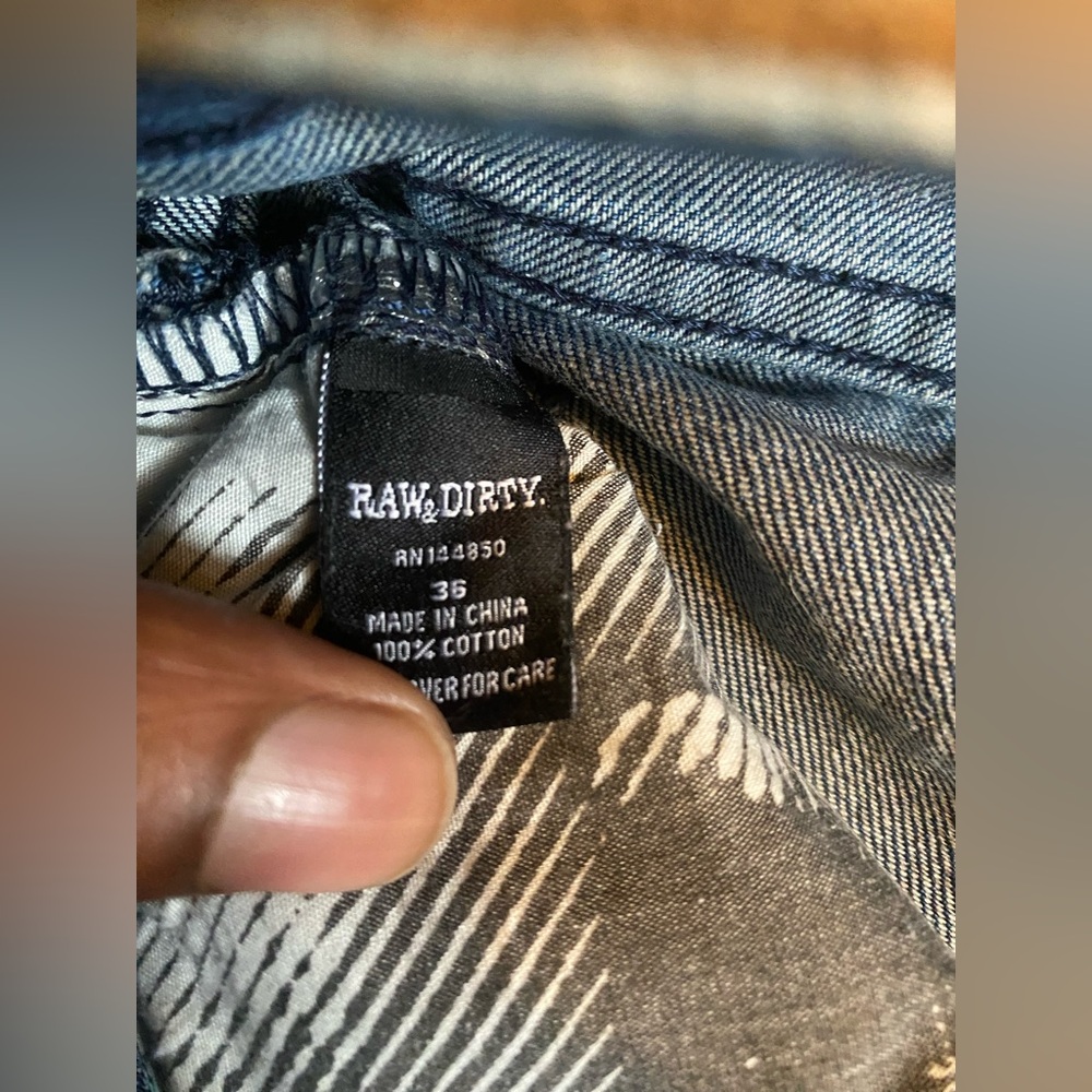 Brand New Raw&Dirty Jeans Regular